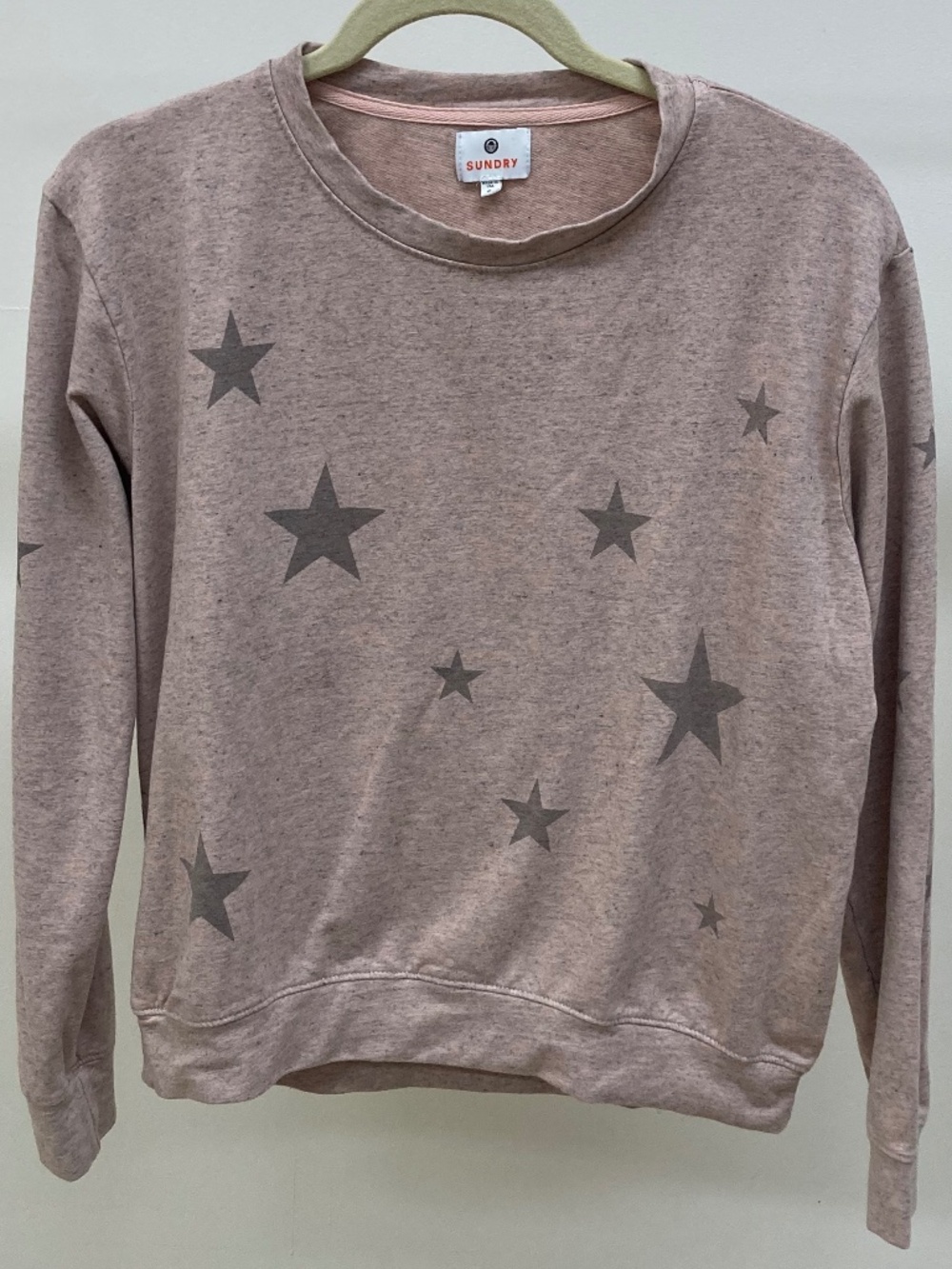 Sundry Star Print Sweatshirt